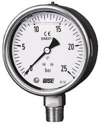 Đồng hồ đo áp suất inox mặt dầu