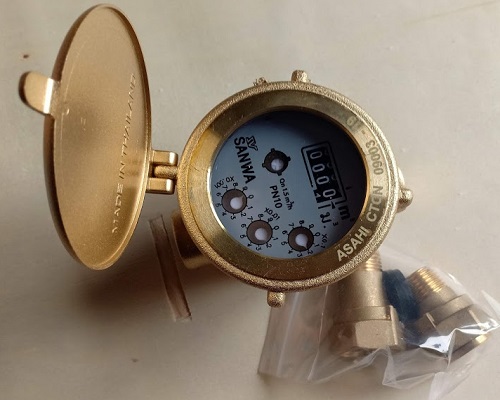 đồng hồ đo lưu lượng nước sanwa