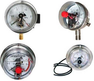 đồng hồ đo áp suất có tiếp điểm điện